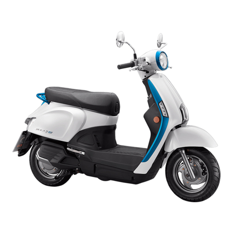 KYMCO Many 110 EV Series user manual