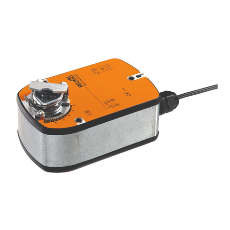 Belimo LF24-SR US quick start guide