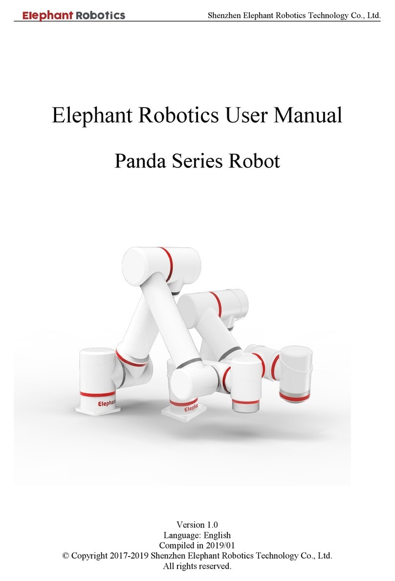 Elephant Robotics Panda Series user manual Elephant Robotics Panda Series user manual