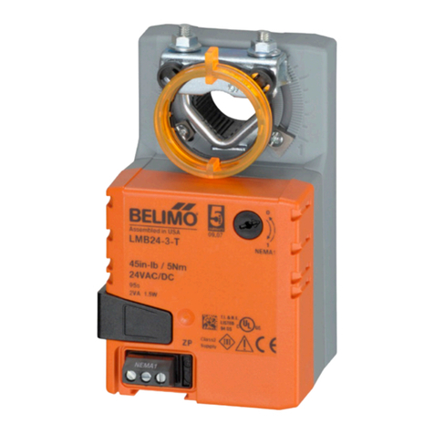 Belimo LMB series quick start guide