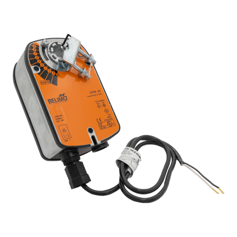 Belimo LF24 US User manual Belimo LF24 US User manual