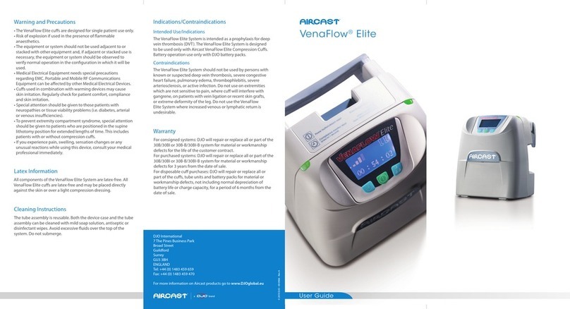 Aircast VenaFlow Elite user guide