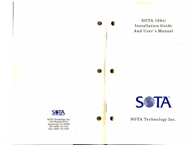 Sota 386si Assembly instructions