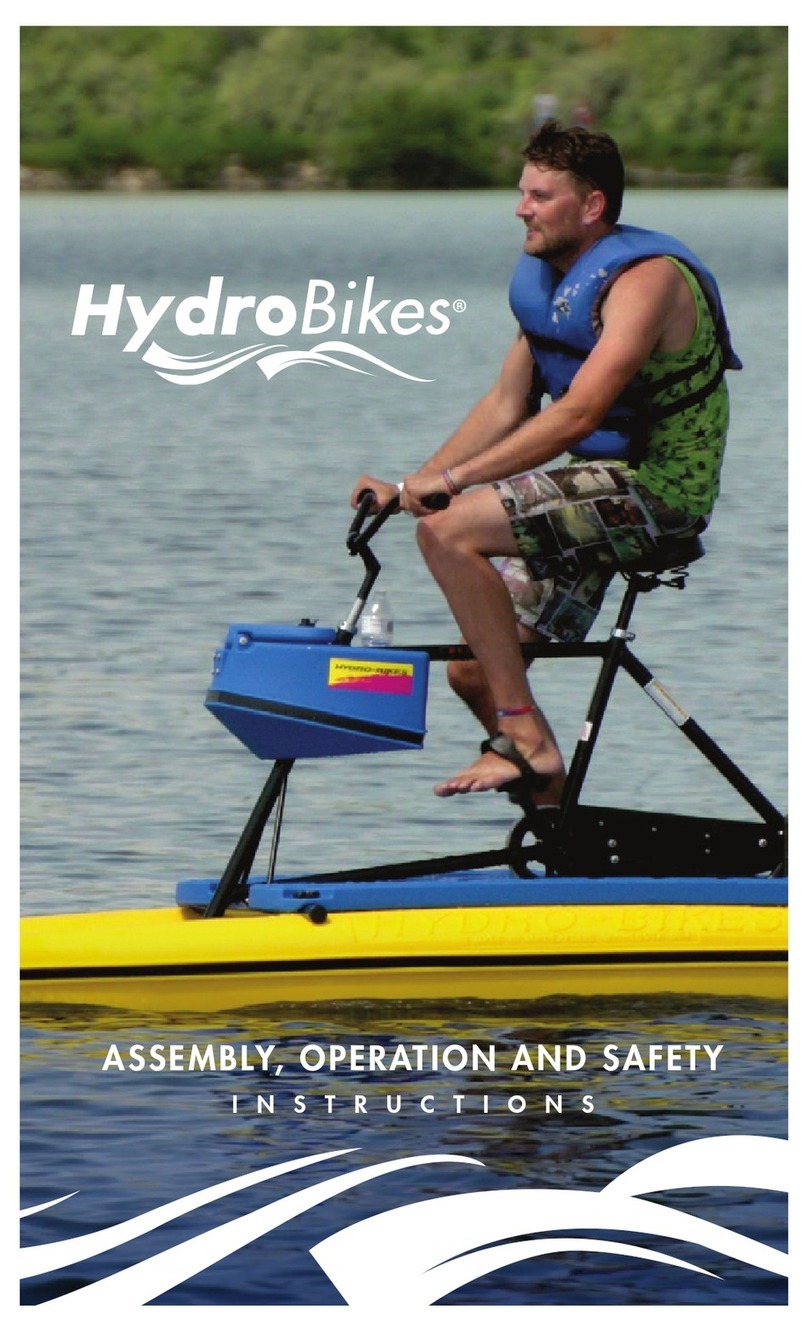HydroBikes EXPLORER I Assembly, operation and safety instructions