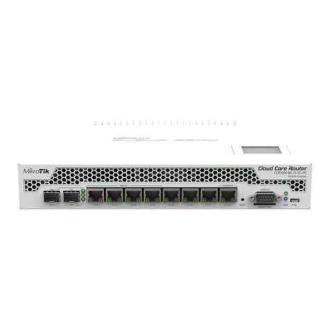 MikroTik CCR1009 Series User manual
