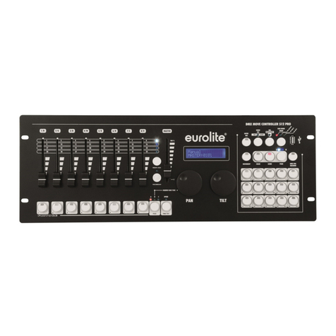 EuroLite DMX Move Control 512 PRO User manual