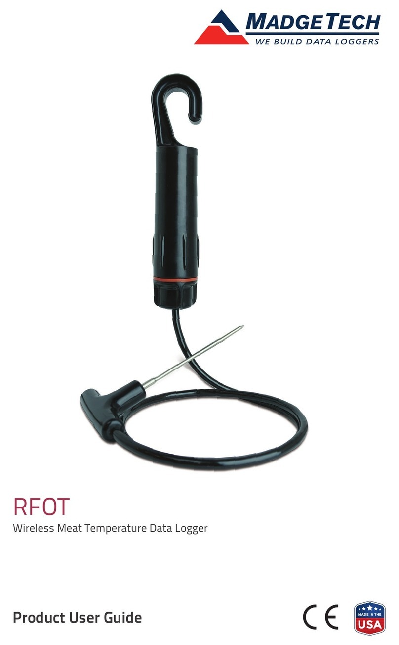 MadgeTech RFOT User manual