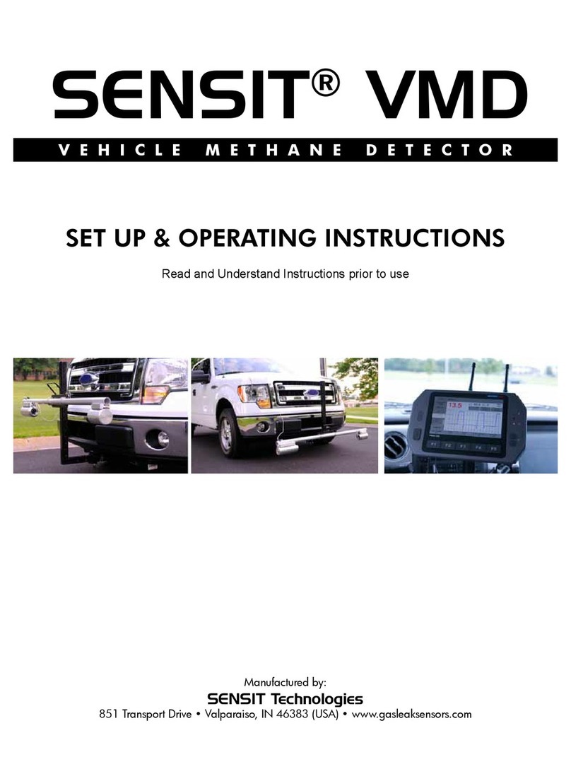Sensit VMD Operating instructions