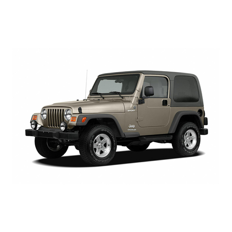 Jeep Wrangler TJ 2006 User manual