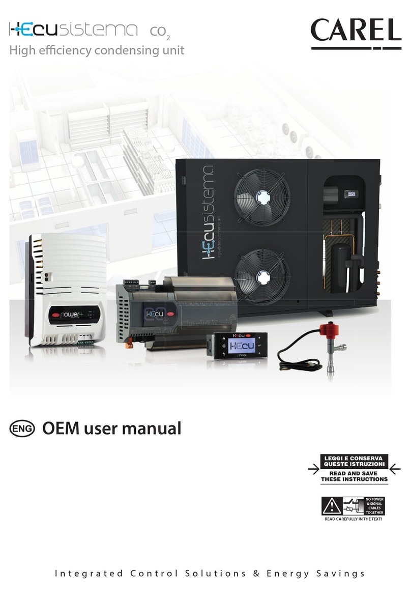 Carel Hecu CO2 User manual