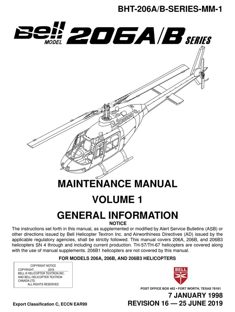 Textron Bell 206A Series User manual