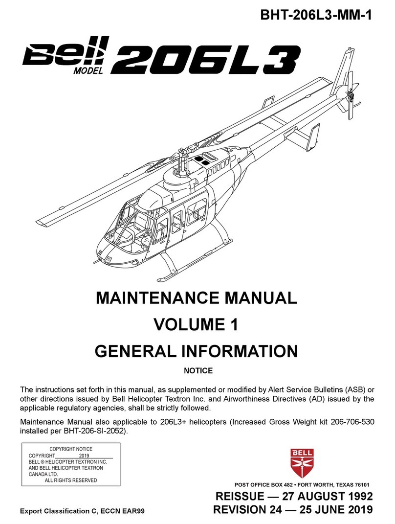Textron Bell 206L3 User manual