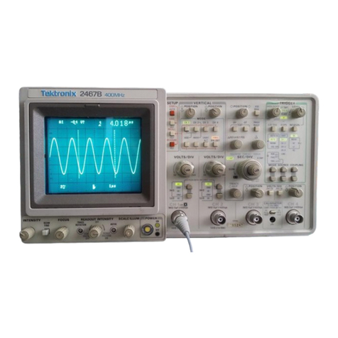 Tektronix Option 10 Service manual