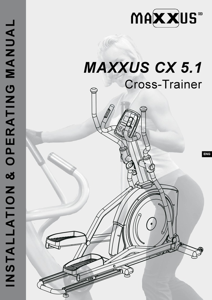 Maxxus CX 5.1 Installation instructions