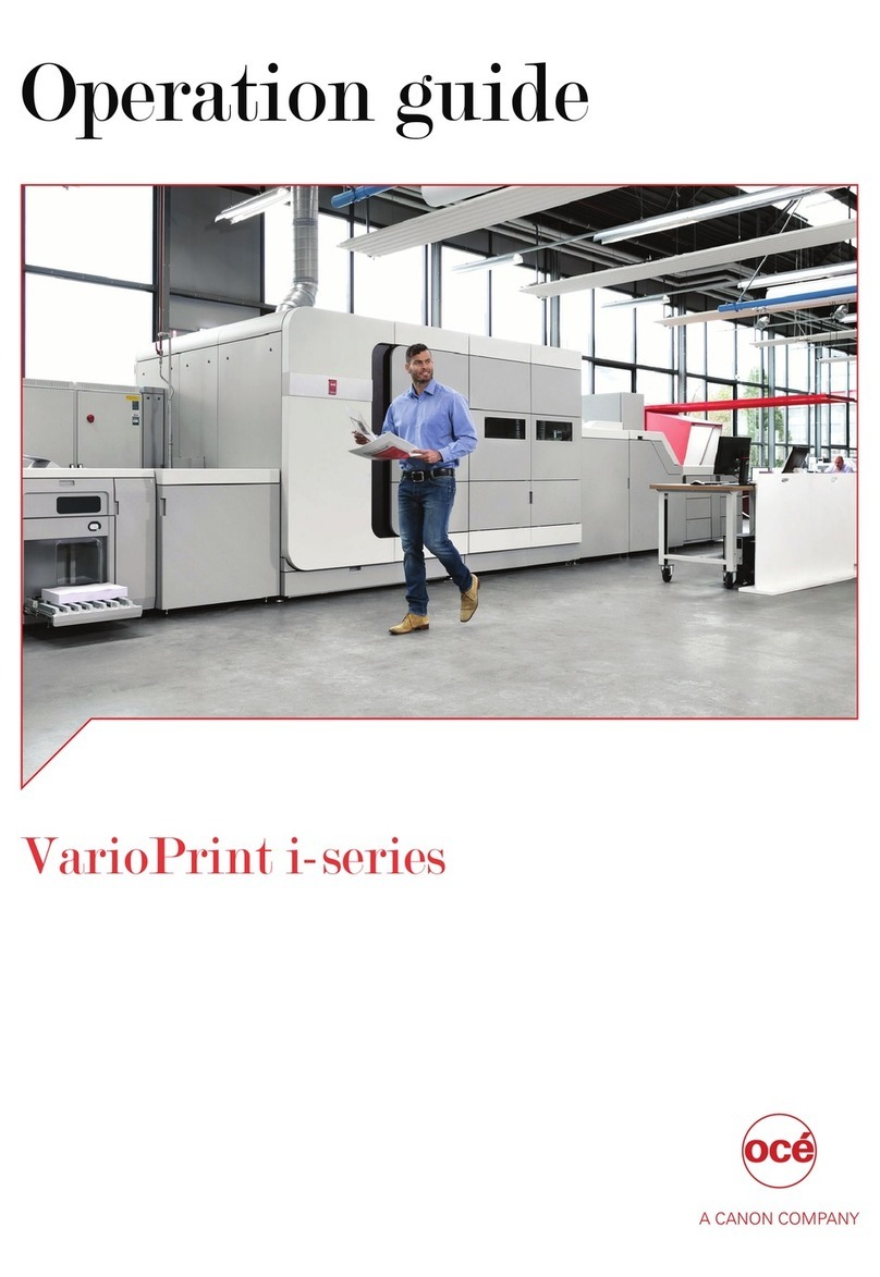 Oce VarioPrint i Series Operation guide