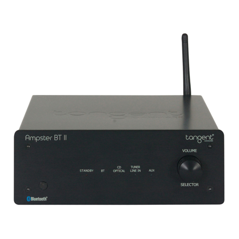 Tangent Ampster BT II User manual