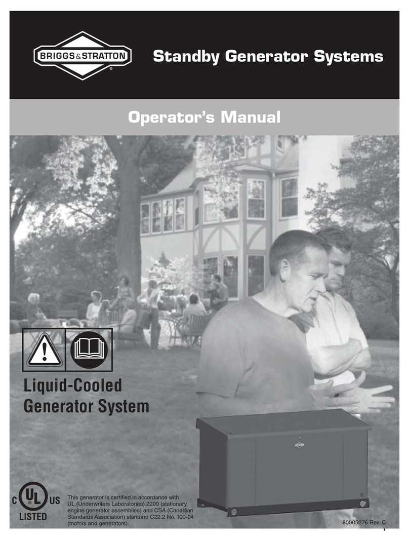 Briggs & Stratton 076180 User manual
