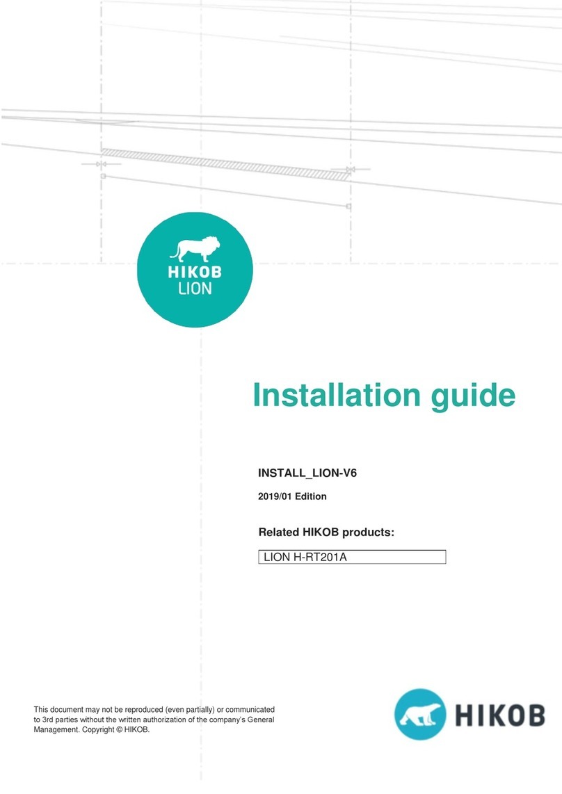 HIKOB LION H-RT201A User manual
