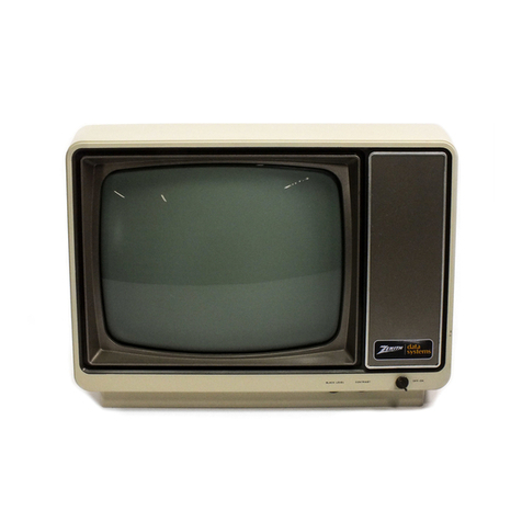 Zenith ZVM-121 User manual