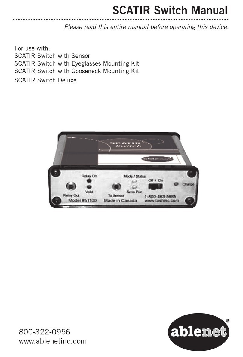 AbleNet SCATIR 51100 manual