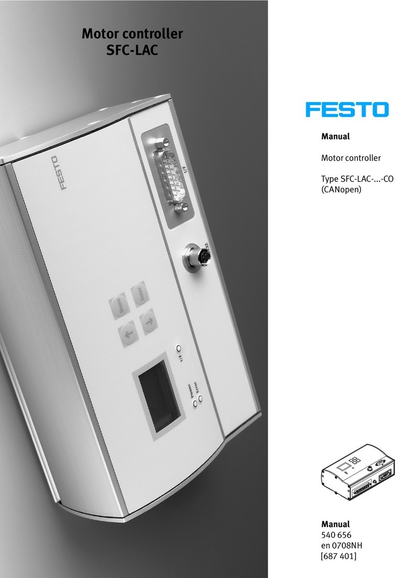 Festo SFC-LAC CO Series manual