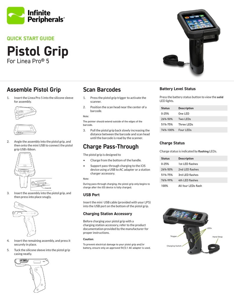 Infinite Peripherals CS-LP5-PG User manual