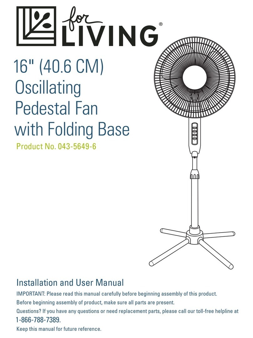 for Living 043-5649-6 Installation and user manual