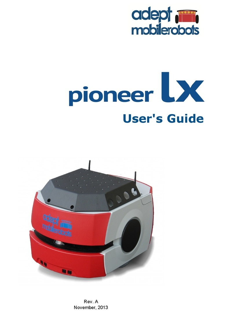 Adept MobileRobots Pioneer LX User manual