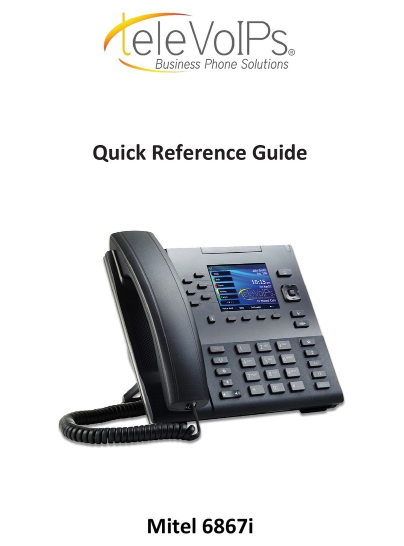 Mitel 6867i Premium User manual