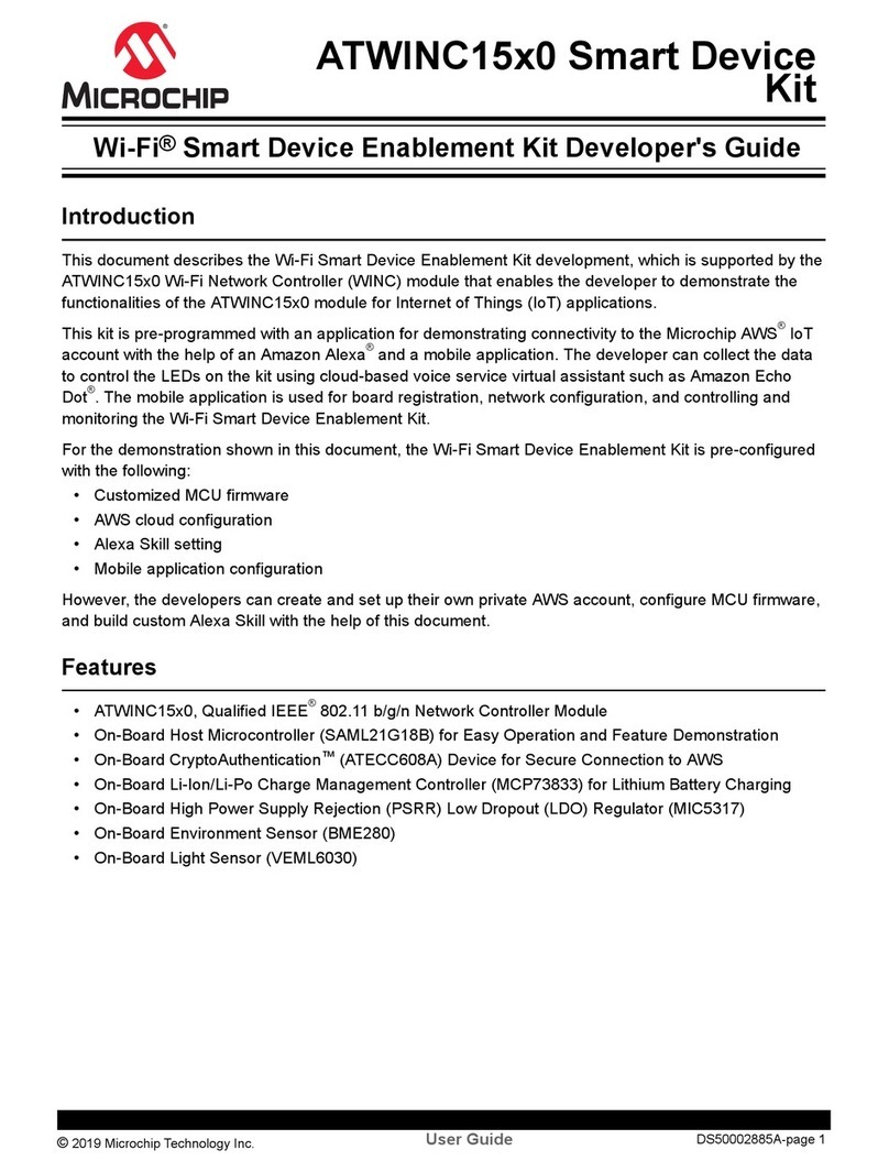 Microchip Technology ATWINC 15x0 Developer's guide