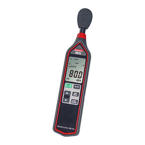 SEFRAM 9835 User manual SEFRAM 9835 User manual