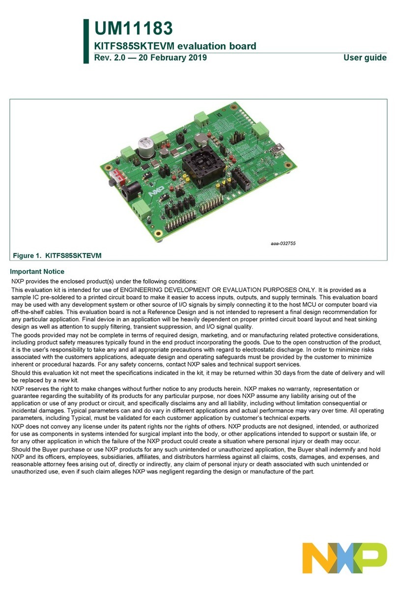 NXP Semiconductors KITFS85SKTEVM User manual