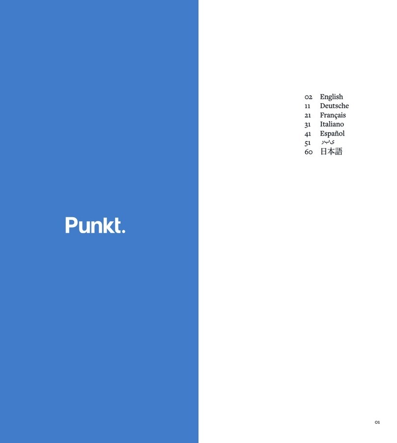 Punkt MP 02 User manual