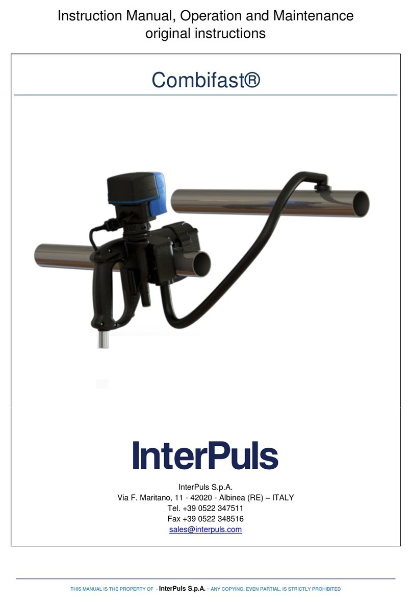 InterPuls Combifast Instruction Manual, Operation and Maintenance original instructions