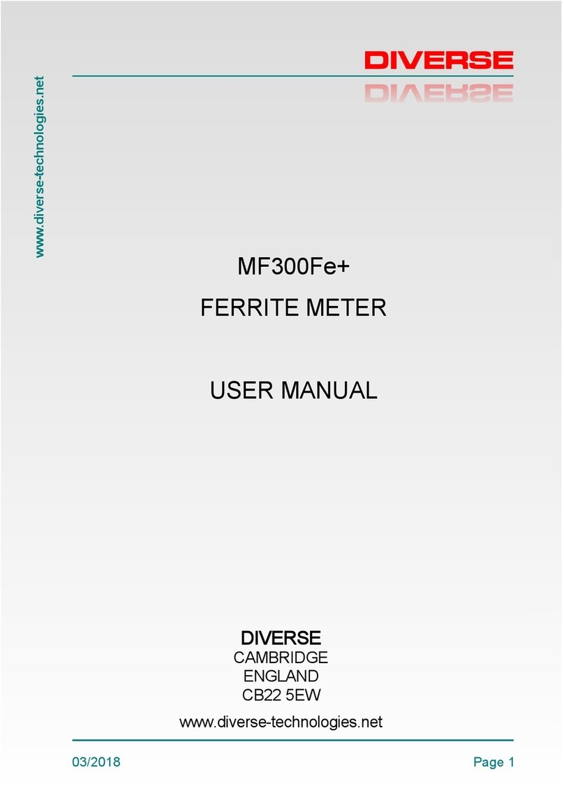 Diverse MF300Fe+ User manual