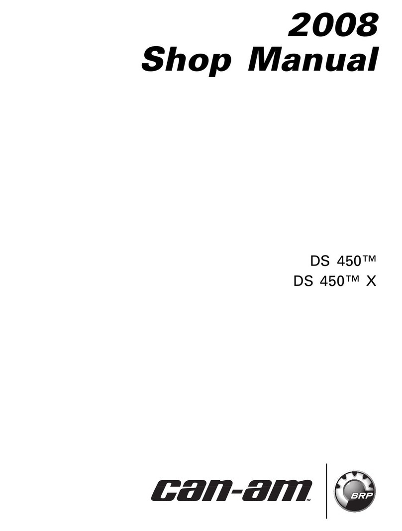 Can-Am DS 450 2008 Shop Manual