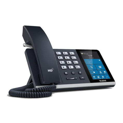 Yealink T55A-Skype for Business Edition quick start guide