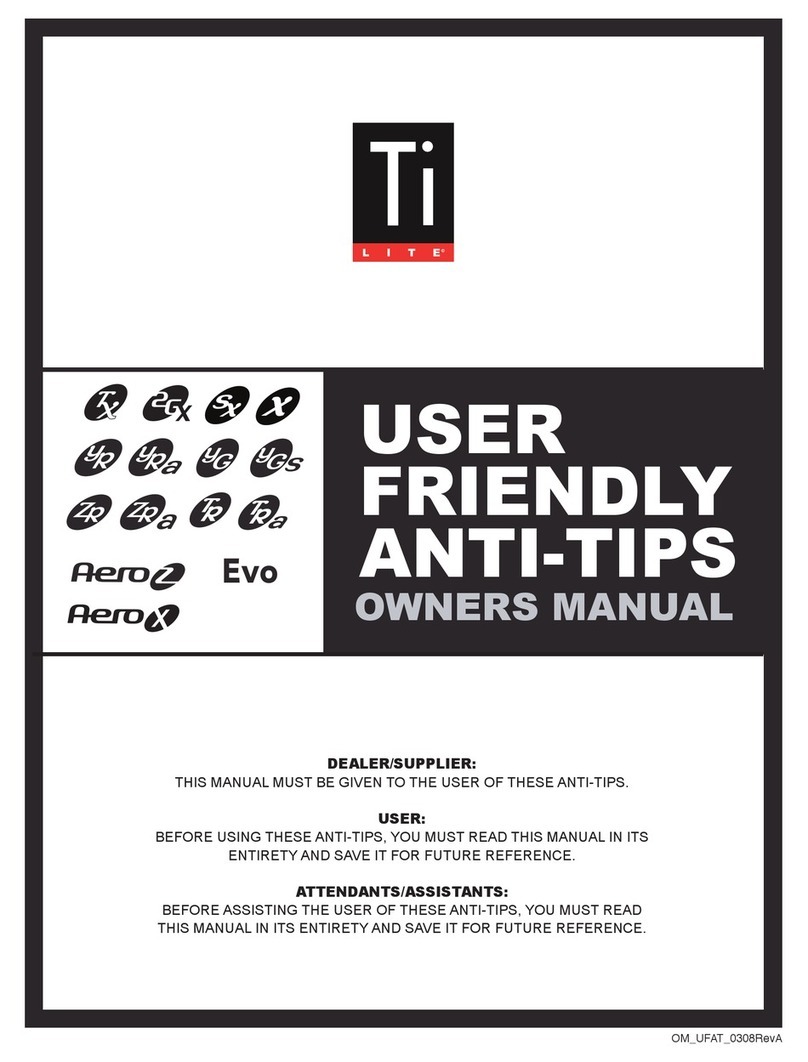 TiLite Anti-Tips User manual