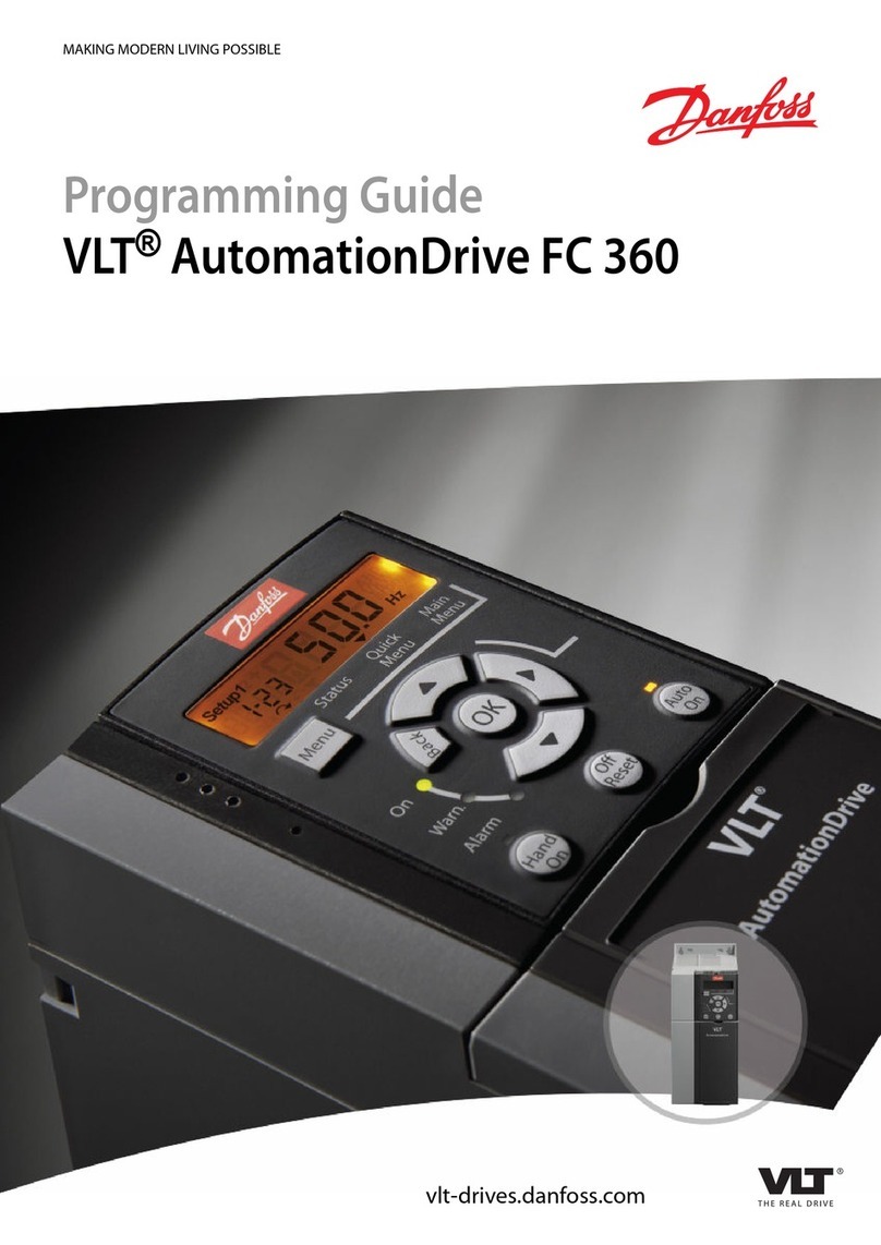 Danfoss VLT Automation Drive FC 360 Programming guide