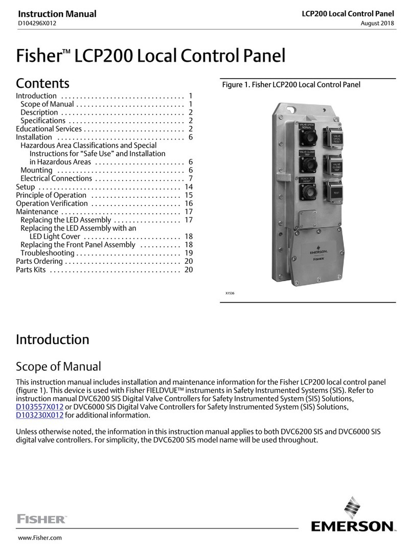 Fisher LCP200 instruction manual