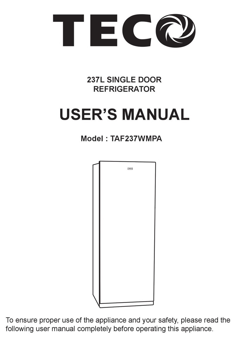 TECO TAF237WMPA User manual TECO TAF237WMPA User manual