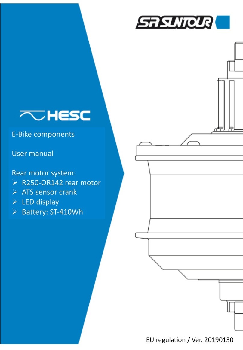 SR Suntour HESC user manual