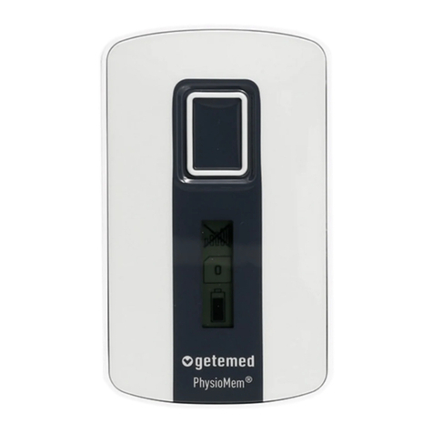 getemed PhysioMem PM 100 2G operating manual