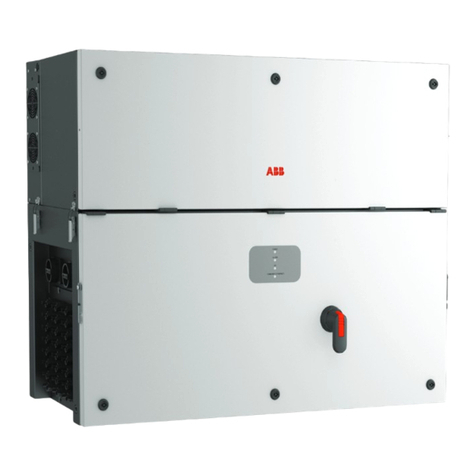 ABB PVS-100-TL User manual