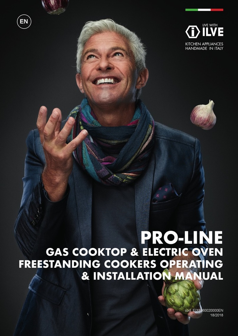 ILVE PRO-LINE Manual