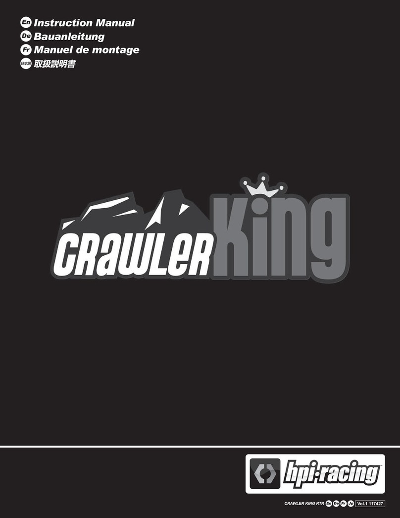 HPI Racing CRAWLER KING instruction manual