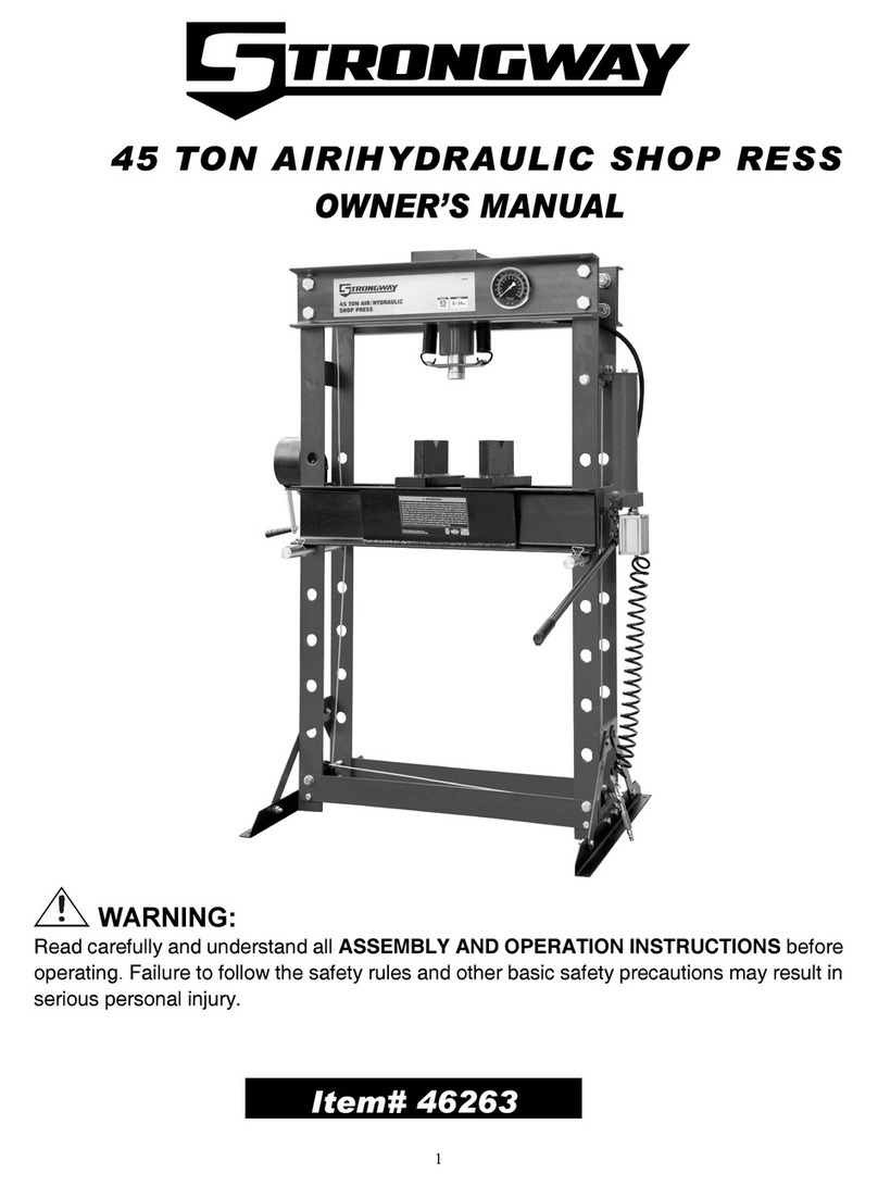 Strongway 46263 owner's manual