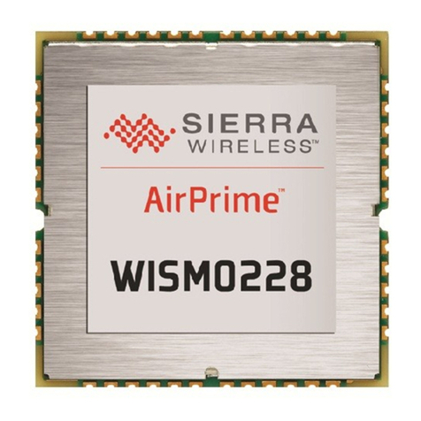 Sierra Wireless WISMO228 User manual Sierra Wireless WISMO228 User manual