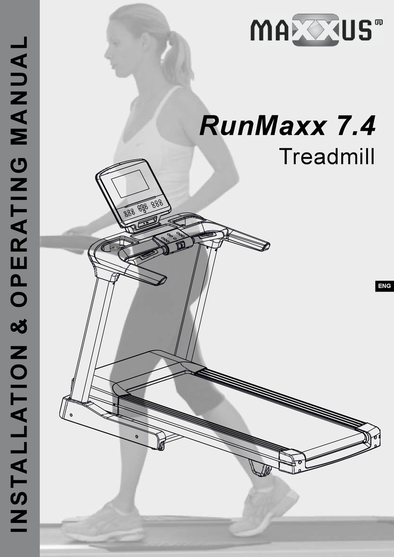 Maxxus RunMaxx 7.4 User manual
