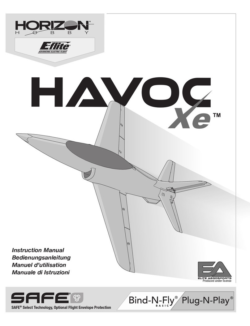 Horizon Hobby Havoc Xe User manual